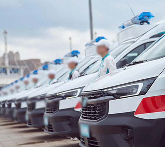 镇赉县服务车队展示